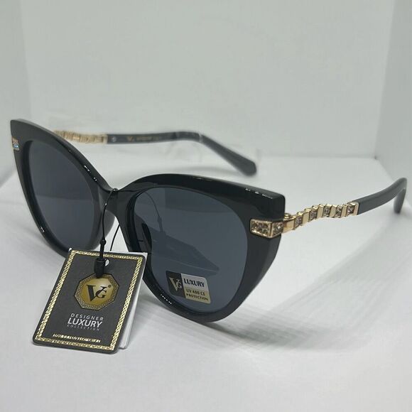 VG Cat Eye Bling Women’s Sunglasses - Picture 1 of 3